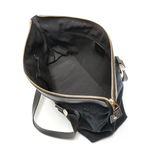 GUCCI GG canvas one belt Shoulder Bag black WS26841