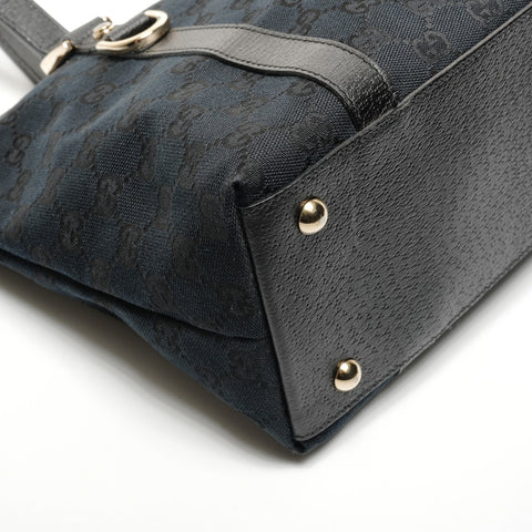 GUCCI GG canvas one belt Shoulder Bag black WS26841