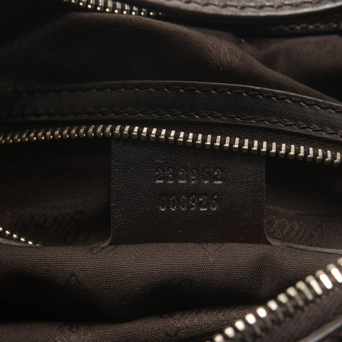 GUCCI GG canvas one belt Shoulder Bag Brown WS26844