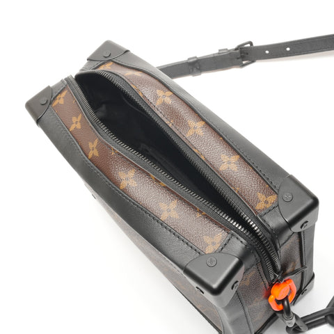 LOUIS VUITTON 2021-2025 Solar Powered Ray Soft Trunk Monogram Shoulder Bag Brown WS26845