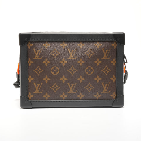 LOUIS VUITTON 2021-2025 Solar Powered Ray Soft Trunk Monogram Shoulder Bag Brown WS26845
