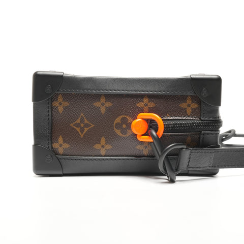 LOUIS VUITTON 2021-2025 Solar Powered Ray Soft Trunk Monogram Shoulder Bag Brown WS26845