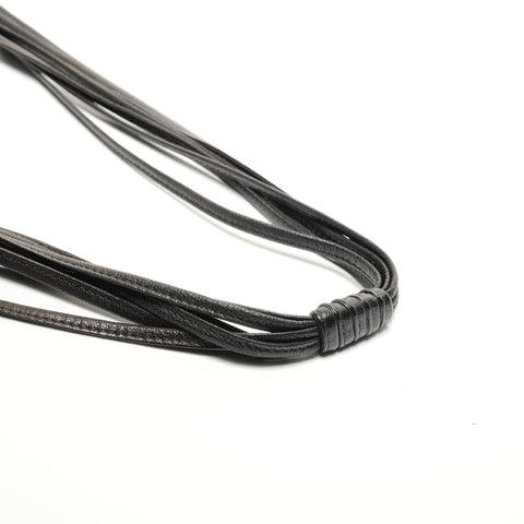 CHANEL No. 1 1985-1991 COCO Mark Camera Bag in Fringe Suede Shoulder Bag black WS26848