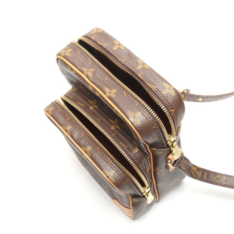 LOUIS VUITTON 2003 Monogram Amazon Shoulder Bag Brown WS26849