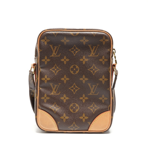 LOUIS VUITTON 2003 Monogram Amazon Shoulder Bag Brown WS26849