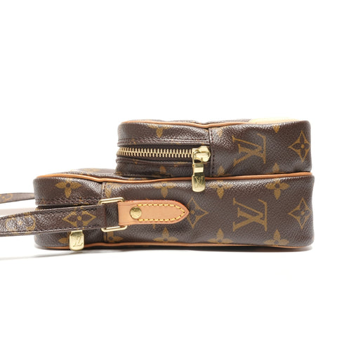 LOUIS VUITTON 2003 Monogram Amazon Shoulder Bag Brown WS26849