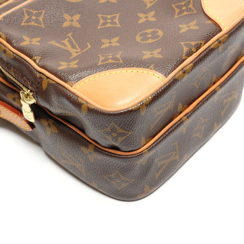 LOUIS VUITTON 2003 Monogram Amazon Shoulder Bag Brown WS26849