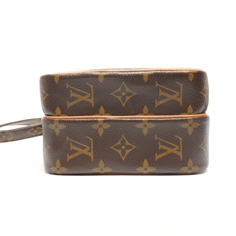 LOUIS VUITTON 2003 Monogram Amazon Shoulder Bag Brown WS26849