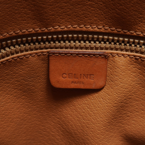 CELINE Macadam Shoulder Bag Brown WS26850