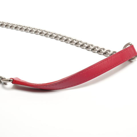 LOUIS VUITTON 2018 New Wave Chain Bag Shoulder Bag Red WS26851