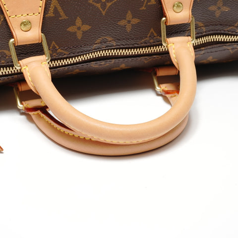 LOUIS VUITTON Monogram Speedy 35 (2001) Boston bag Brown WS26852