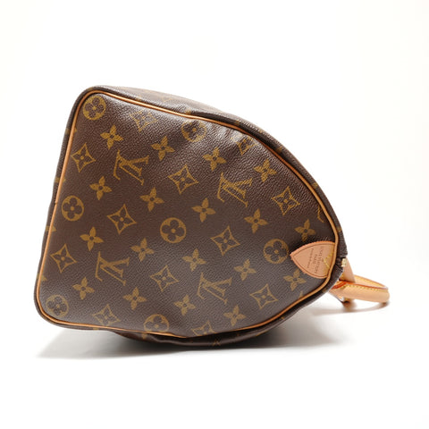 LOUIS VUITTON Monogram Speedy 35 (2001) Boston bag Brown WS26852