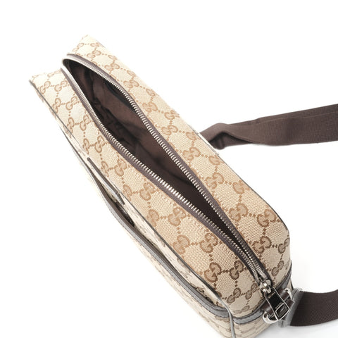 GUCCI GG canvas Shoulder Bag Brown WS26854