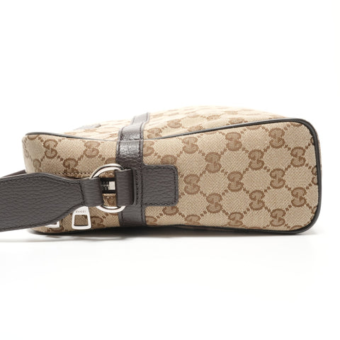 GUCCI GG canvas Shoulder Bag Brown WS26854