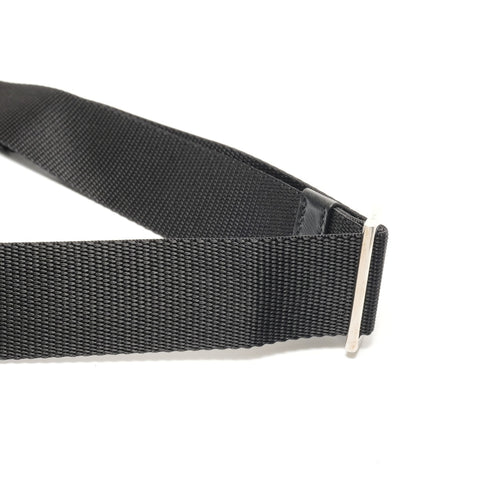 PRADA Nylon Saffiano Leather 2way Tote Bag black WS26858