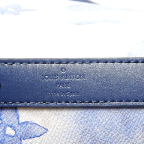 LOUIS VUITTON Monogram Watercolor Weekend Tote PM M45756 Shoulder Bag blue WS26859