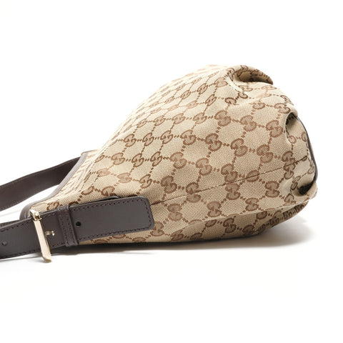 GUCCI GG canvas Shoulder Bag Brown WS26860