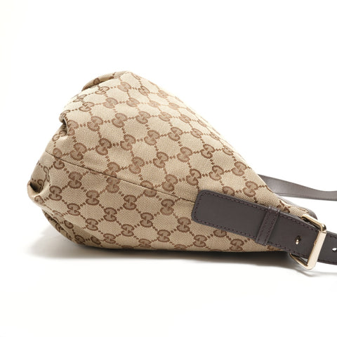 GUCCI GG canvas Shoulder Bag Brown WS26860
