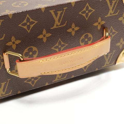 LOUIS VUITTON Fragrance Trunk M20031 Brown Trunk Boite Flaconnier Vanity Handbag Brown WS26865