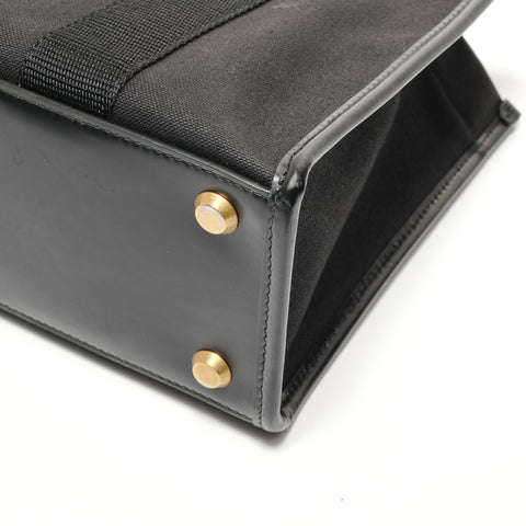 BALENCIAGA Hardware Tote Small Canvas 2-Way Shoulder Bag Tote Bag black WS26868