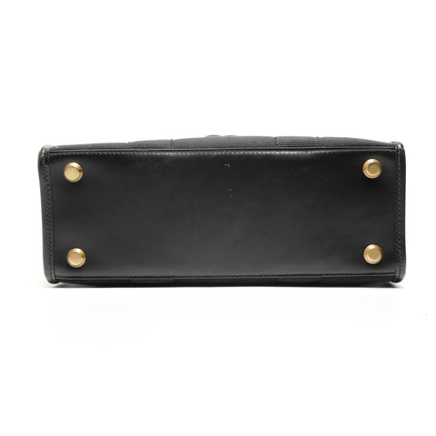 BALENCIAGA Hardware Tote Small Canvas 2-Way Shoulder Bag Tote Bag black WS26868