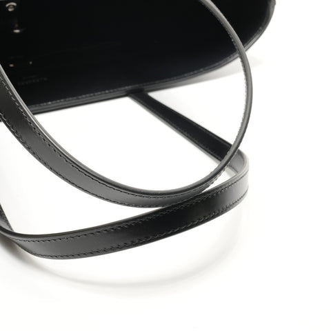 BURBERRY Leather Medium 8084984 Tote Bag black WS26872