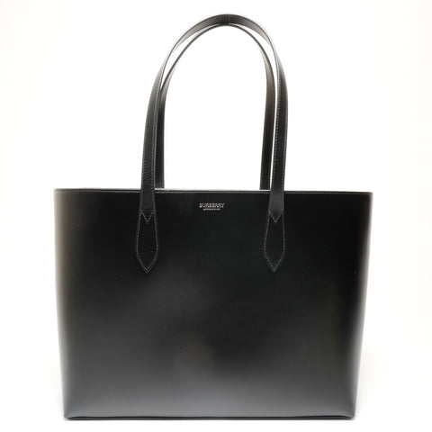 BURBERRY Leather Medium 8084984 Tote Bag black WS26872