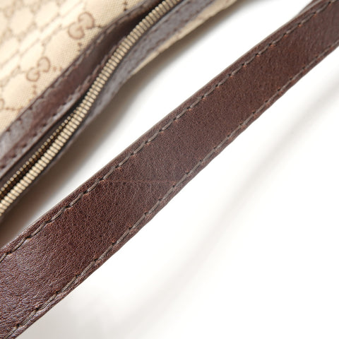 GUCCI GG canvas one belt Shoulder Bag Brown WS26874