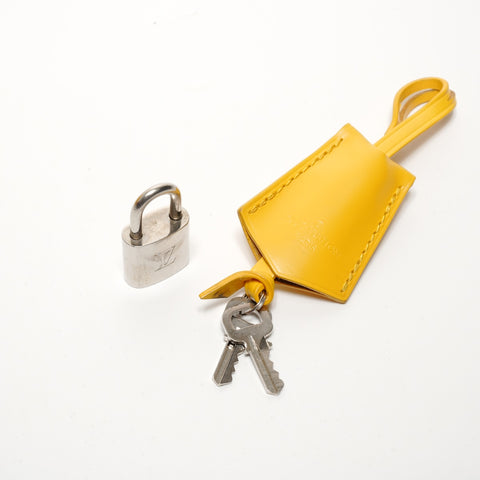 LOUIS VUITTON Epi Alma BB 2way 2012 Shoulder Bag yellow WS26877