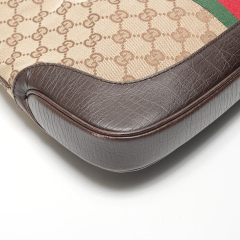 GUCCI Jackie 1961 Sherry Line One Shoulder Bag Shoulder Bag Brown WS26881