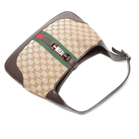 GUCCI Jackie 1961 Sherry Line One Shoulder Bag Shoulder Bag Brown WS26881
