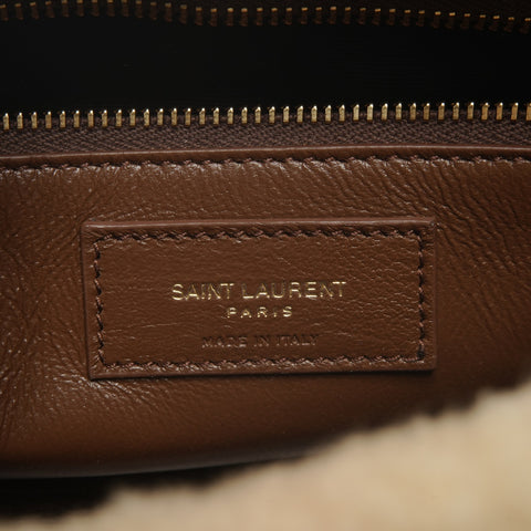 YVES SAINT LAURENT Logo Le Cincassette Mini Shoulder Bag Shoulder Bag Brown WS26882