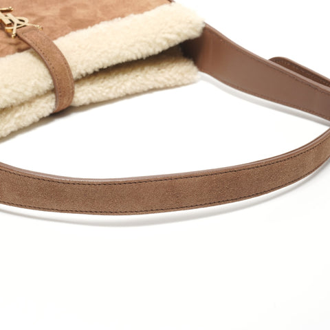 YVES SAINT LAURENT Logo Le Cincassette Mini Shoulder Bag Shoulder Bag Brown WS26882