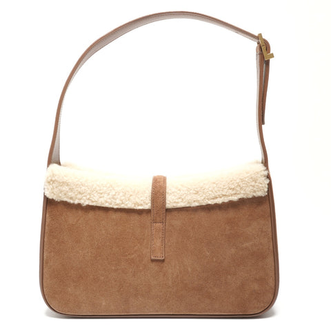 YVES SAINT LAURENT Logo Le Cincassette Mini Shoulder Bag Shoulder Bag Brown WS26882