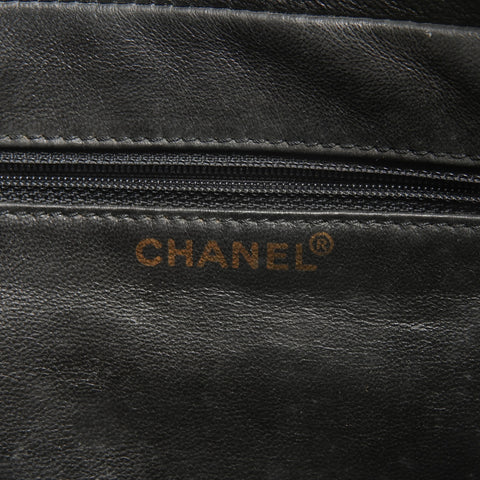 CHANEL Chanel No. 7 Chocolate Bar COCO Mark Chain Shoulder Shoulder Bag black WS26883