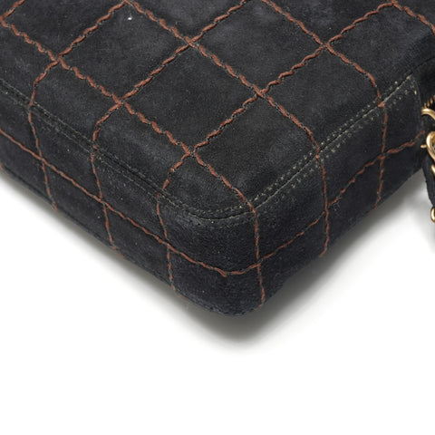 CHANEL Chanel No. 7 Chocolate Bar COCO Mark Chain Shoulder Shoulder Bag black WS26883