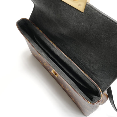 LOUIS VUITTON Monogram Rocky BB 2WAY Shoulder Bag Brown WS26885