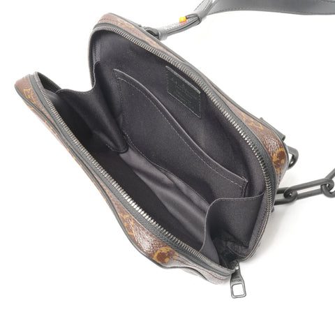 LOUIS VUITTON monogram utility front bag Shoulder Bag Brown WS26887