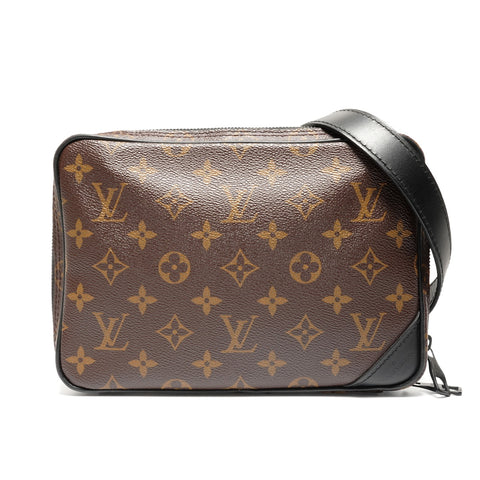 LOUIS VUITTON monogram utility front bag Shoulder Bag Brown WS26887