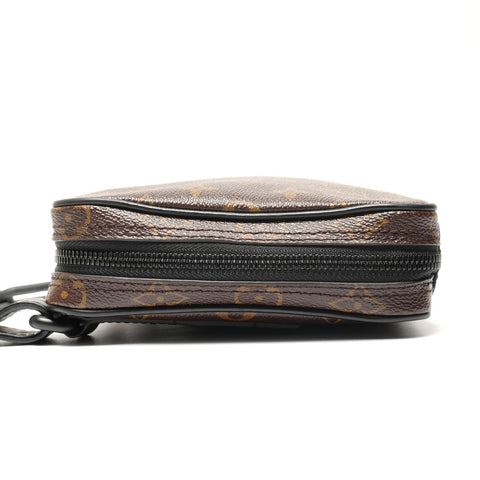 LOUIS VUITTON monogram utility front bag Shoulder Bag Brown WS26887