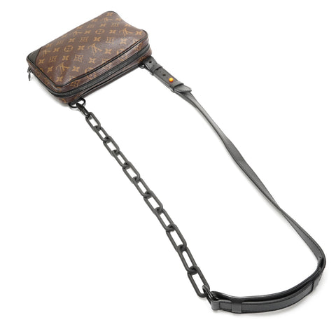 LOUIS VUITTON monogram utility front bag Shoulder Bag Brown WS26887