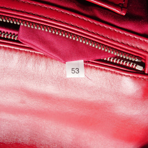 Miu Miu Miu Miu Matelass Shoulder Bag Shoulder Bag Red WS26888