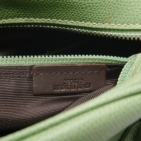 LOEWE Traveler Bowling Handbag green WS26890