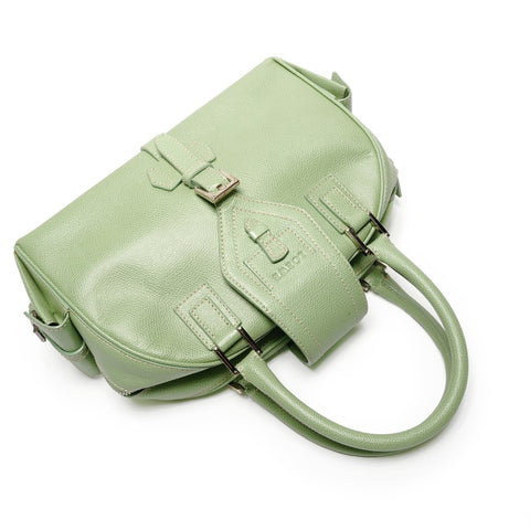 LOEWE Traveler Bowling Handbag green WS26890