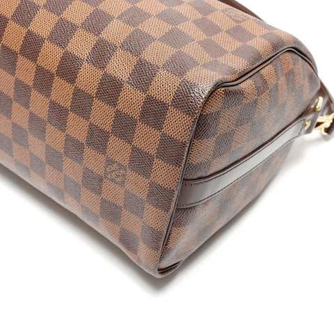 LOUIS VUITTON Damier Speedy Bandouliere 25 2way Handbag Brown WS26891
