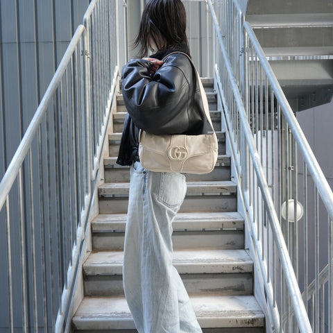 GUCCI Aphrodite Small Shoulder Bag white WS26894