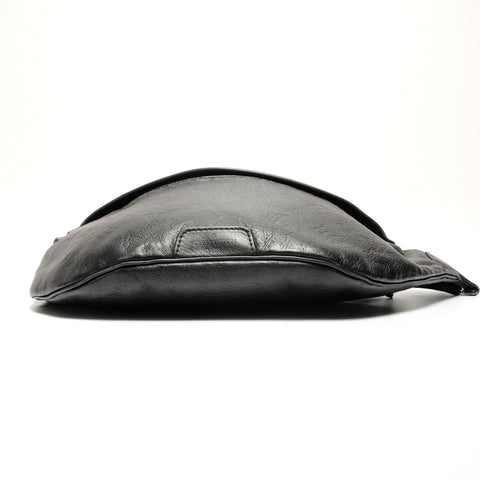 LOUIS VUITTON Monogram Shadow Discovery Bum Bag Waist bag black WS26895