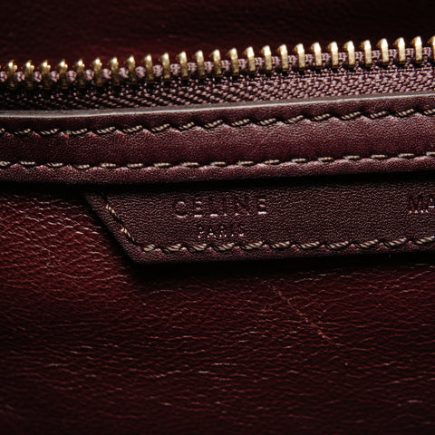 CELINE Luggage Brown x Green Tote Bag green WS26897