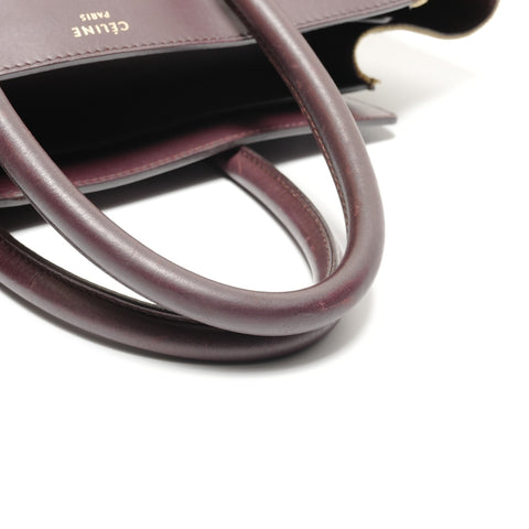 CELINE Luggage Brown x Green Tote Bag green WS26897