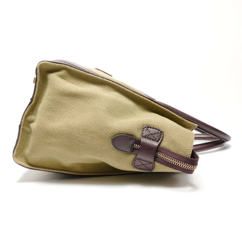 CELINE Luggage Brown x Green Tote Bag green WS26897